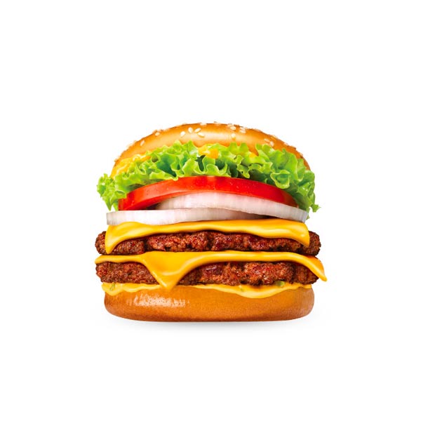 グリルドダブルビーフバーガー