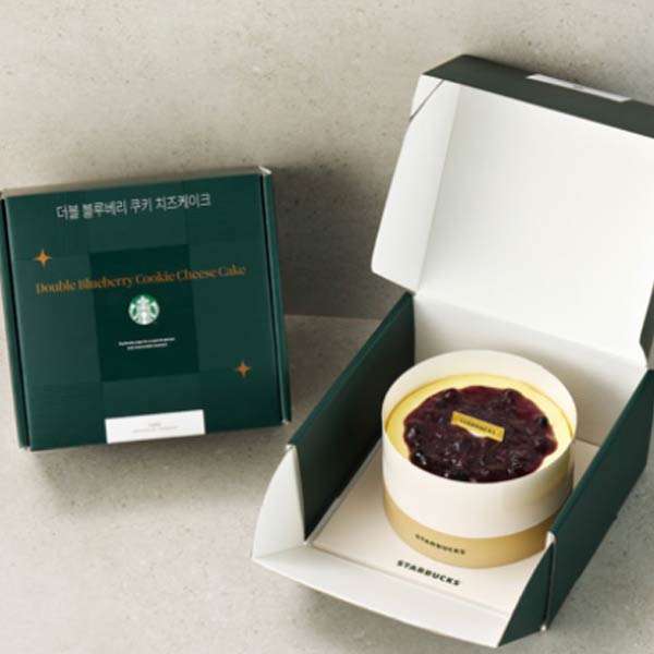 ダブルブルーベリークッキーチーズケーキ
