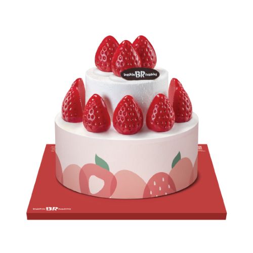 たっぷりいちごミルクケーキ