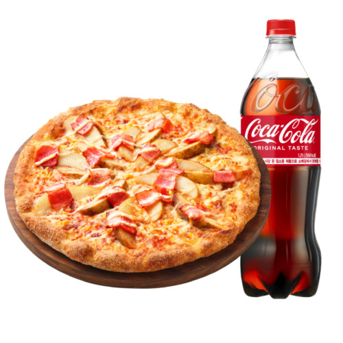 멜팅치즈 포테이토 오리지널L + 콜라 1.25L