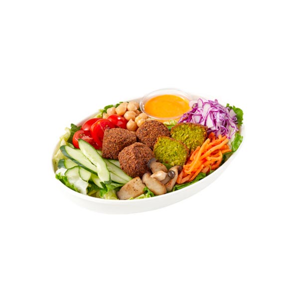 Chickpea Veggie Bowl Salad