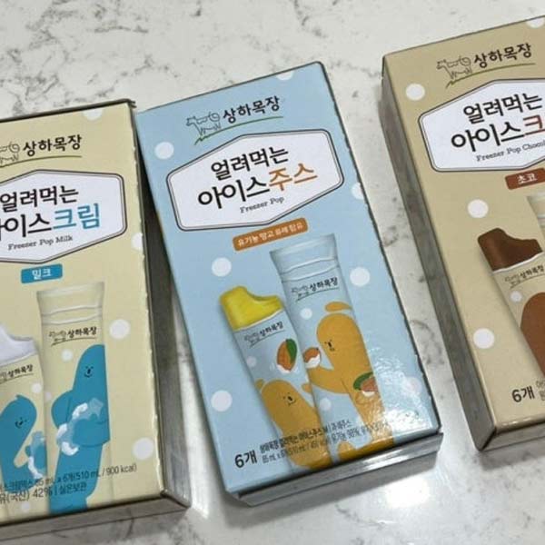 상하목장 얼려먹는 아이스크림 혼합 세트