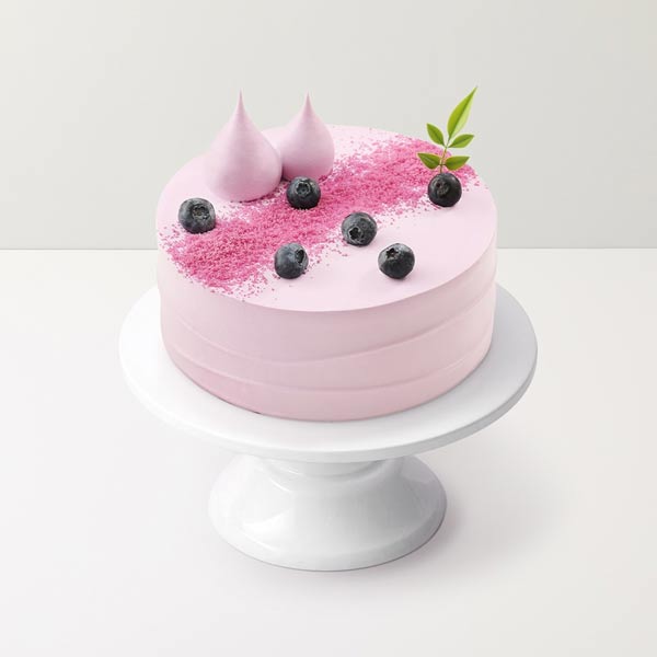 Blueberry Fresh Cream Cake