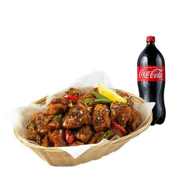 Spicy Soy Sauce Fried Chicken + Cola 1.25L