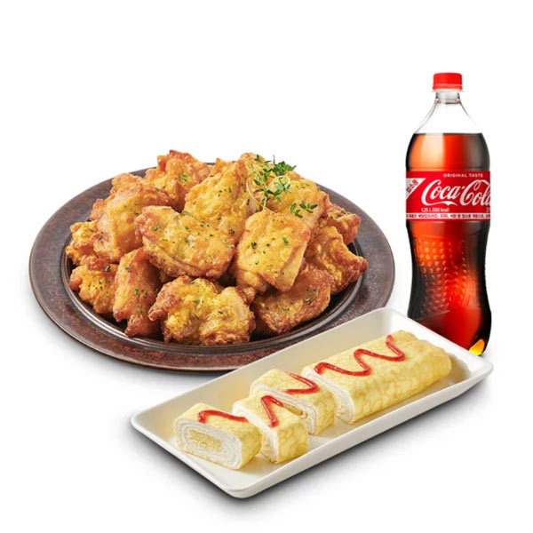 Boneless Chicken + Crepe Roll + Cola 1.25L