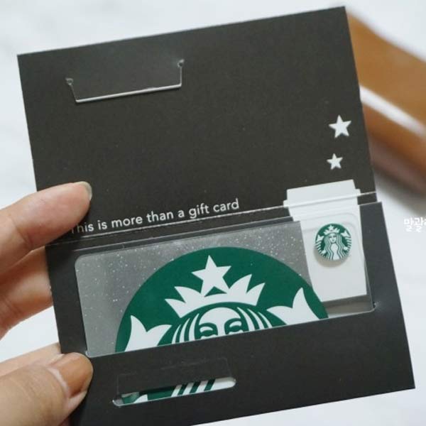 50,000 KRW Starbucks gift card