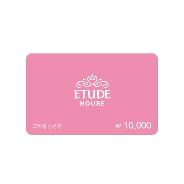 ETUDE 10,000 KRW Gift Card