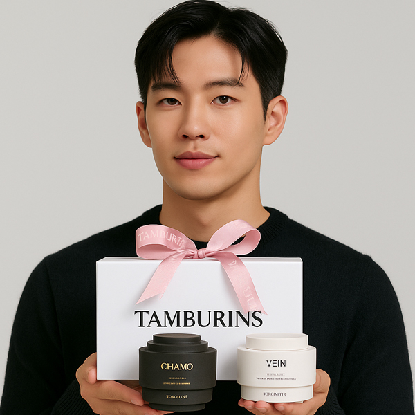 Tambourines Perfume Hand Cream Mini Duo Set (CHAMO+VEIN)