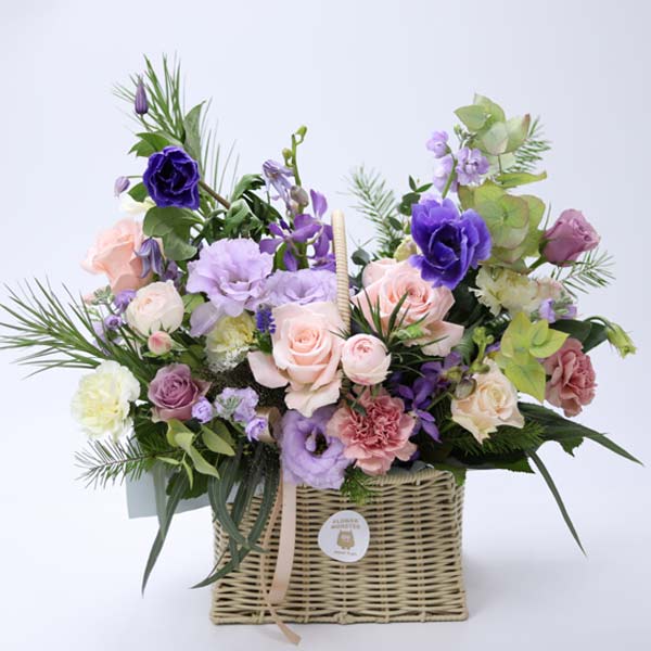 Purple Romance Basket