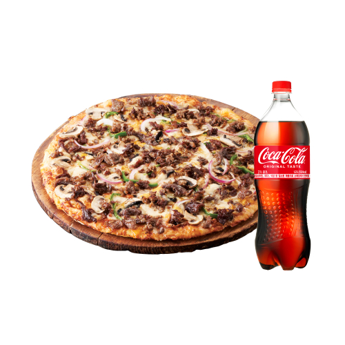 Real Bulgogi Pizza (Original) M+Cola 1.25L