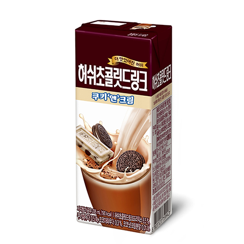 Maeil) Hershey's Choco Cookie & Cream 235ml