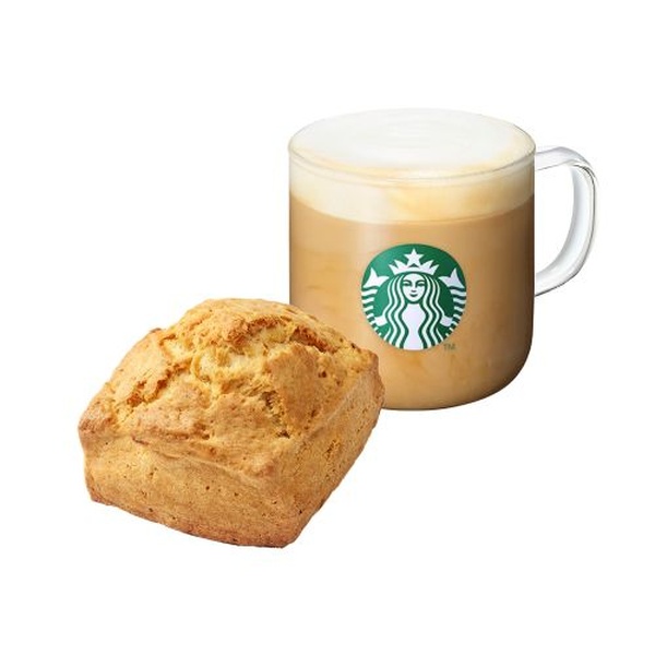 [Crispy Dessert] Caffe Latte T + English Scone