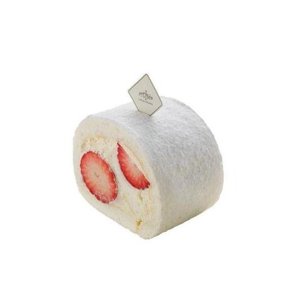 Strawberry White Roll (Piece)