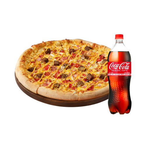 アメリカンパティメルトピザ（オリジナル）L+コーラ1.25L