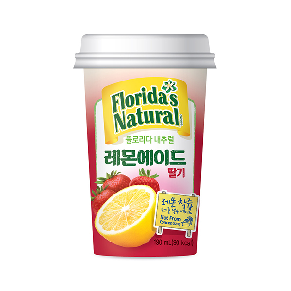 Maeil) Florida Lemonade Strawberry Cup 190mL