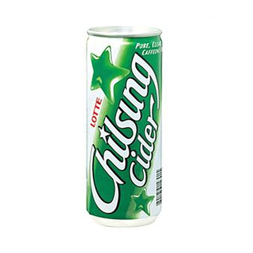 Lotte) Chilsung Cider(Can) 250mL