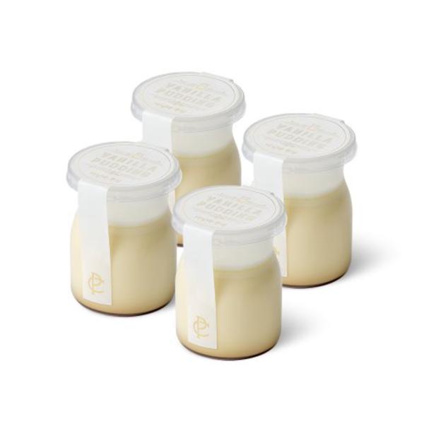 Set of 4 Vanilla Puddings