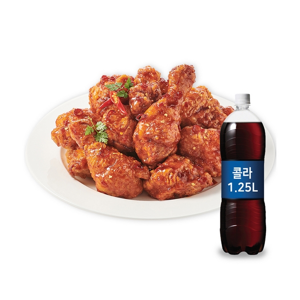 Hot Devil Chicken (Very Spicy) + Cola 1.25