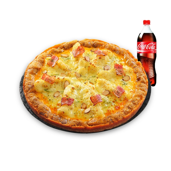 サツマイモゴールドピザL +コカコーラ1.25L