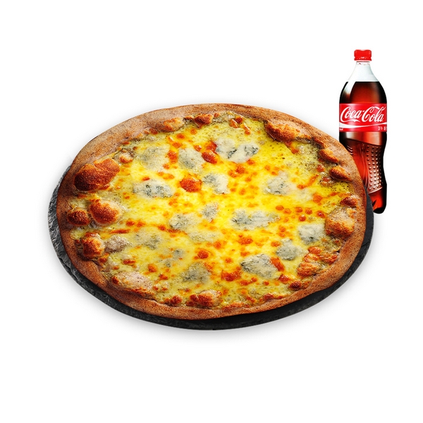 Gorgonzola Pizza (R) + Cola 500ml