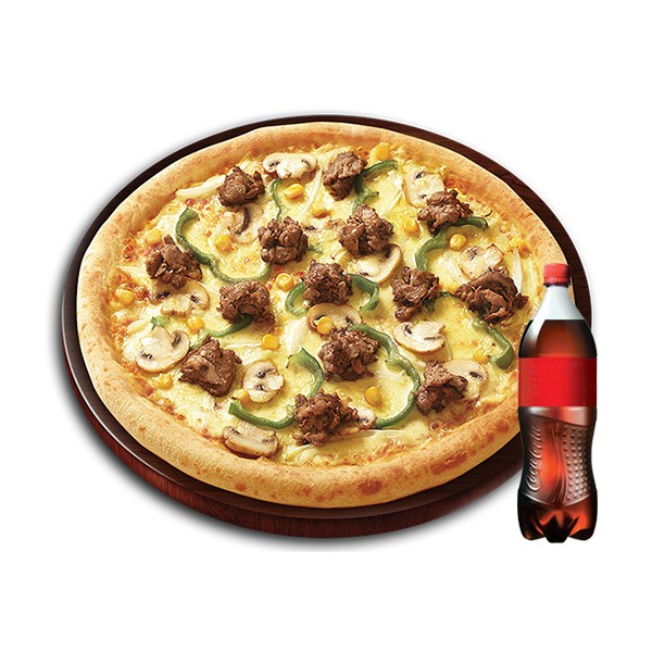 Bulgogi Pizza (L) + Cola 1.25L
