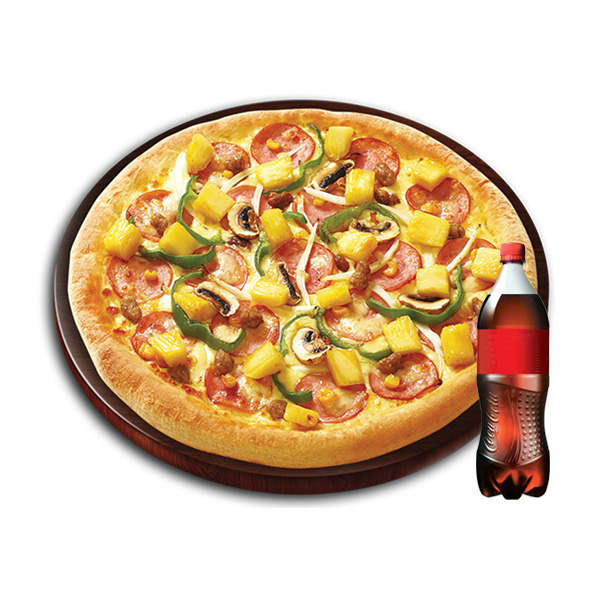 Super Supreme Pizza (L) + Cola 1.25L
