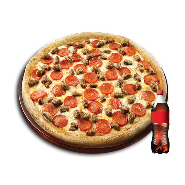 American Special Pizza (M) + Cola 500mL