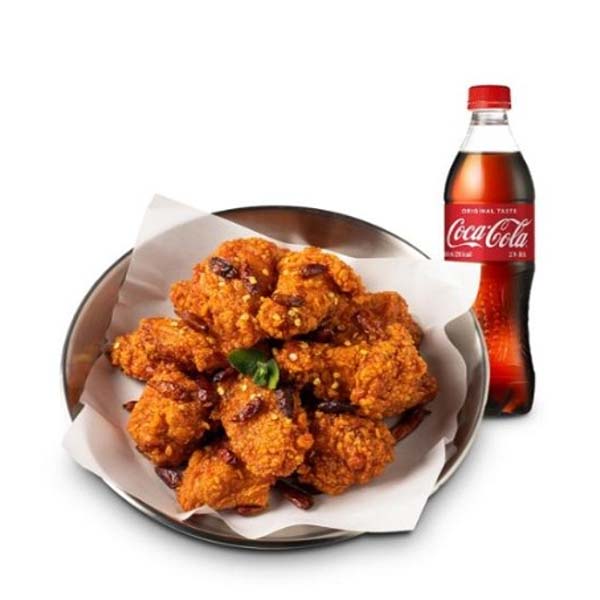 Red Hot Chicken (bone or boneless) + Coke 1.25L