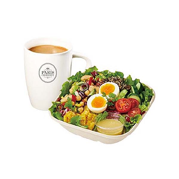 Vitamin Full Set (Mix Bean Egg Salad + Americano)