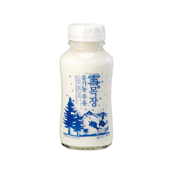 설목장 유기농 우유 200ml