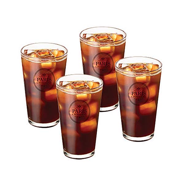 Cool coffee set for 4 people (4 cups of iced Americano (R))