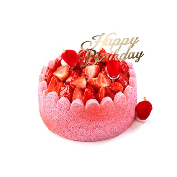 Premium Strawberry Cream Cake