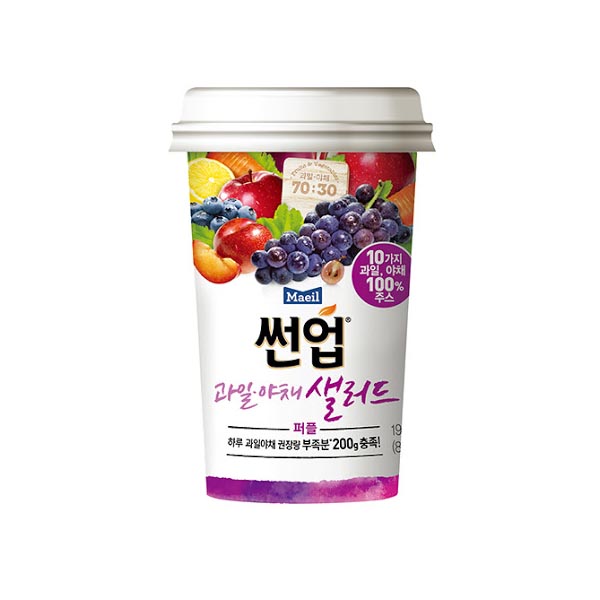 Maeil) Sunup Fruit Purple Vegetable Juice Cup