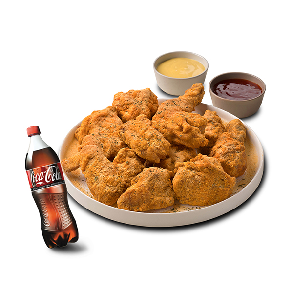 Cheesling Chicken (Cheese Flavor) + Cola 1.25L
