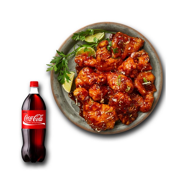 Extremely Spicy Galbi Chicken + Cola 1.25L