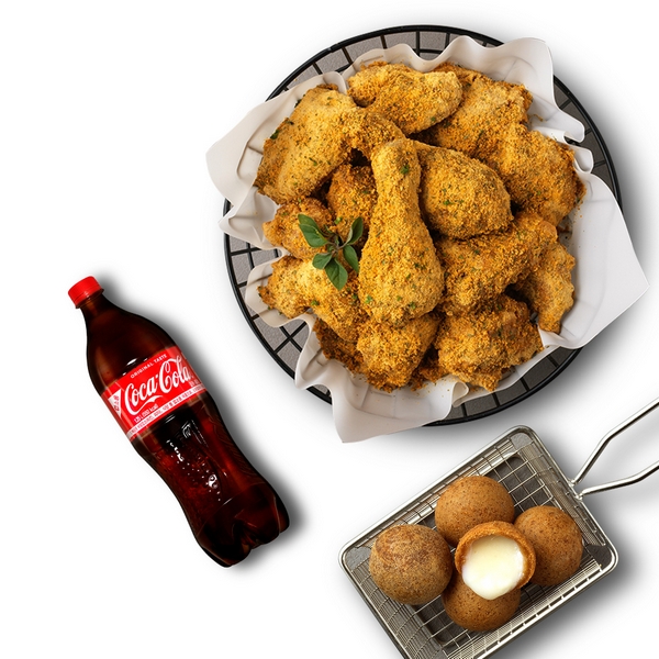 Purinkle Wings + Cheese Balls + Cola 1.25L