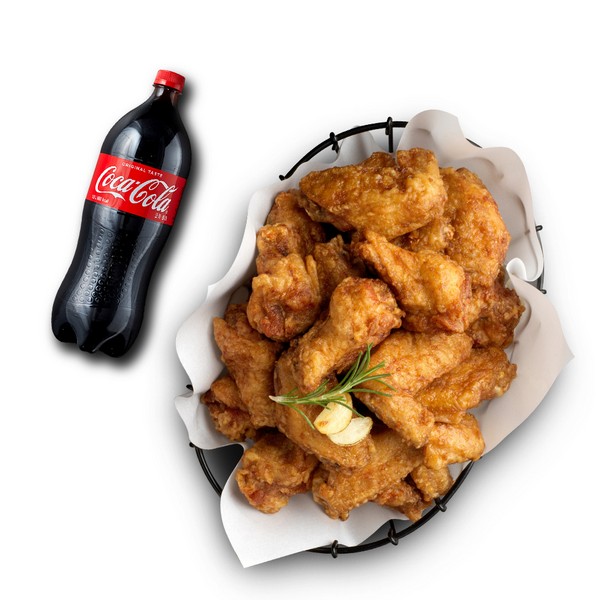 Gold King Wings + Cola 1.25L