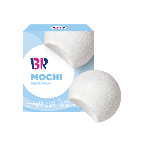 Salted Milk Iced Mochi