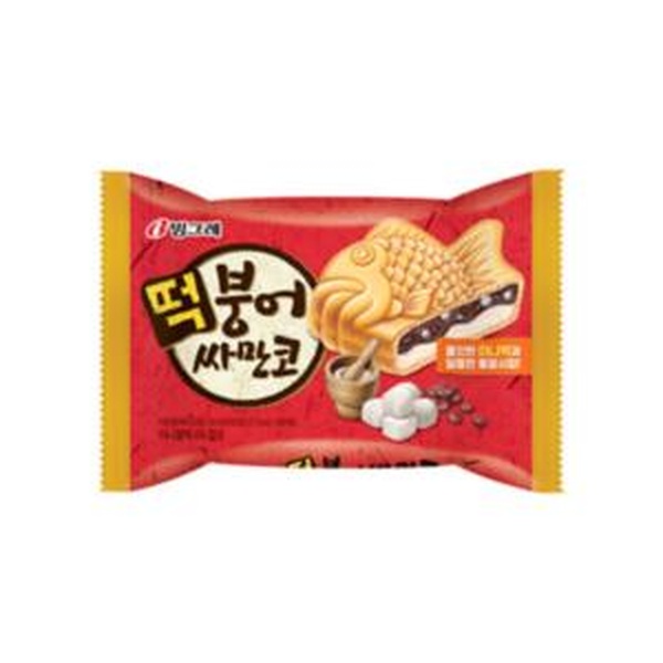 Binggrae) Rice Cake Bungeoppang Ice Cream