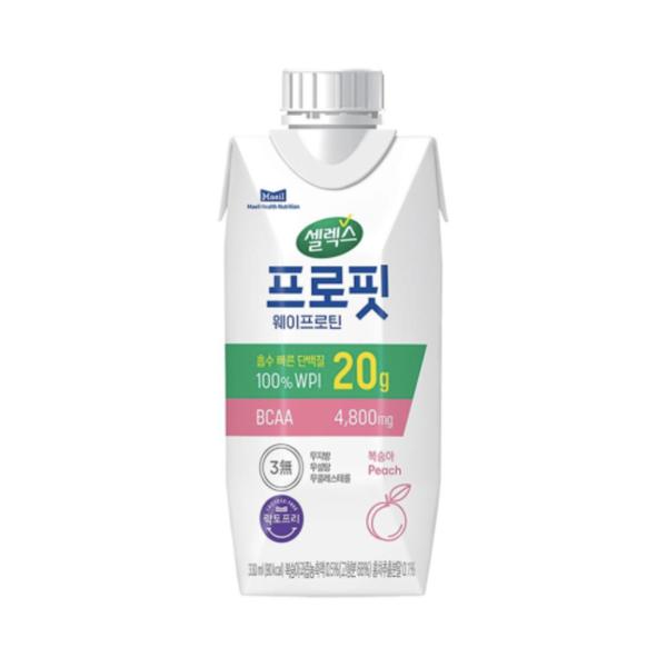 셀렉스)프로핏복숭아330ml