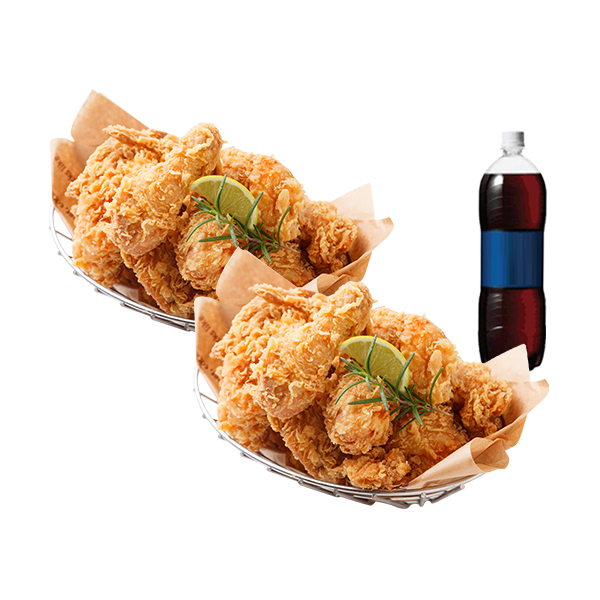 Crispy Chicken + Crispy Chicken + Cola 500mL