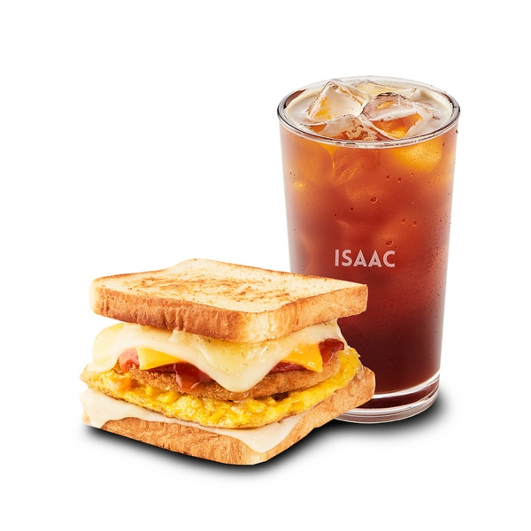 Double Cheese Pork Cutlet + Americano