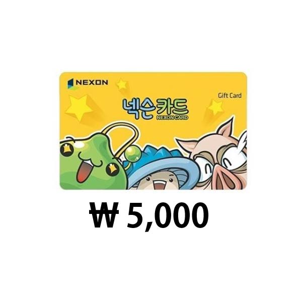 NEXONカード 5,000ウォン
