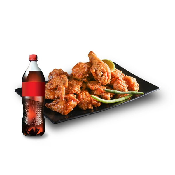 Soy sauce Chicken + Cola