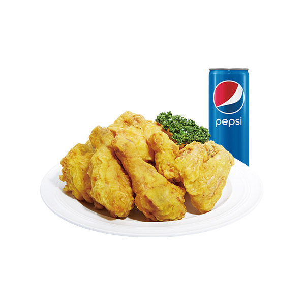 Fried Chicken + Can Cola