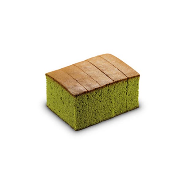Premium green tea sponge cake