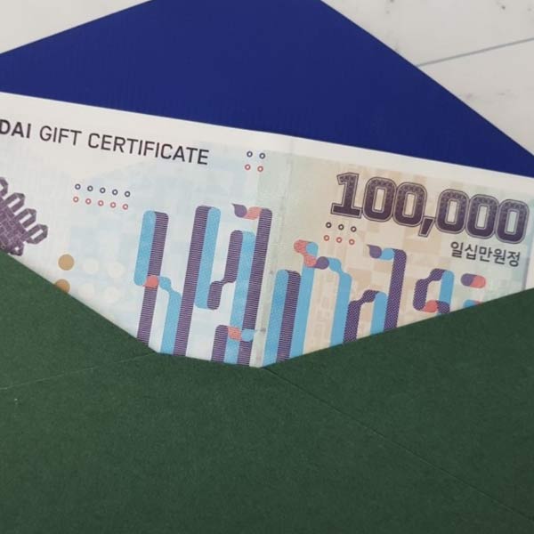 韓国にギフトを贈るならdponGift(ディーポンギフト) | 現代百貨店 100,000ウォン商品券