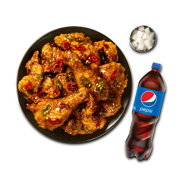 Spicy & Sweet Chicken + Coke1.25L