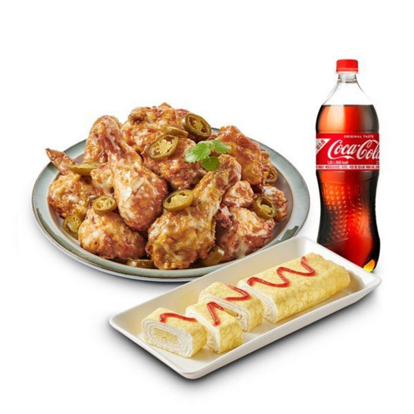Chilli Mayo Chicken + Crepe Roll + Cola 1.25L