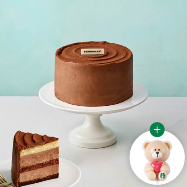 ダブルチョコレートケーキ